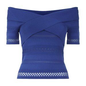 🌊 SANDRO Crossover Sweater - XS